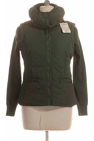 DESIGUAL Zimní Dámská Bunda Zelená Vel.  40