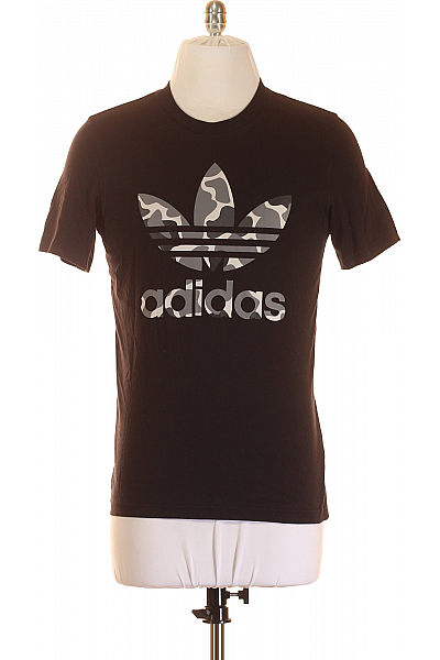 Sportovní Pánské Tričko Černé ADIDAS Vel. S
