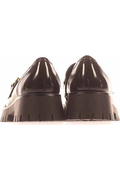 Dámské Boty Koženkové Černé Guess Outlet Vel.  39