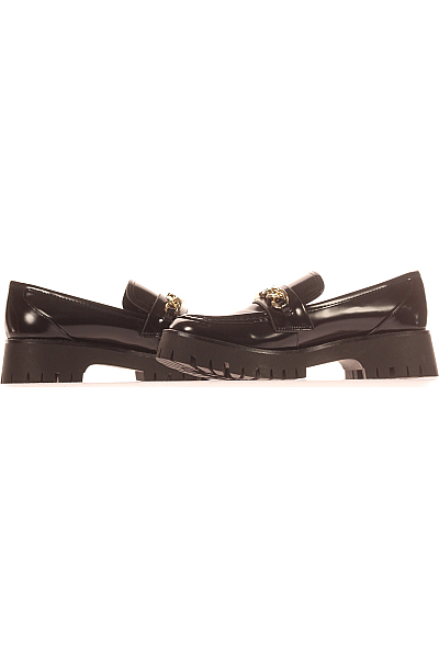 Dámské Boty Koženkové Černé Guess Outlet Vel.  39