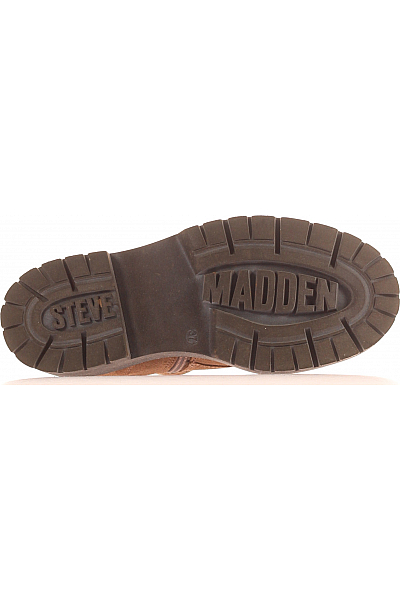Dámské Boty Kožené Hnědé Steve Madden Vel. 37