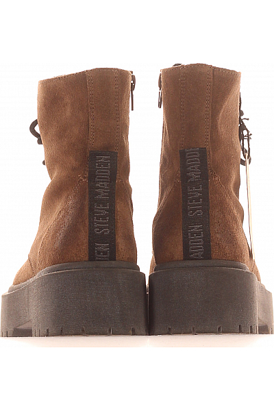 Dámské Boty Kožené Hnědé Steve Madden Vel. 37