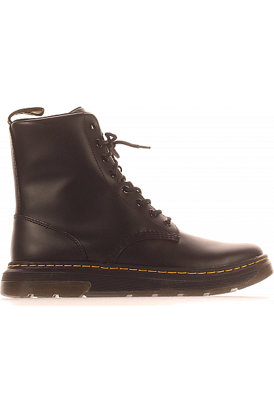 Pánské Boty Kožené Černé Dr.Martens Vel.  43
