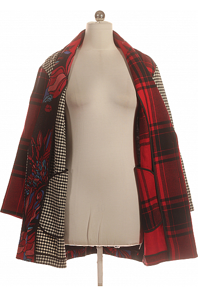 DESIGUAL Dámský Kabát Barevný Vel.  40