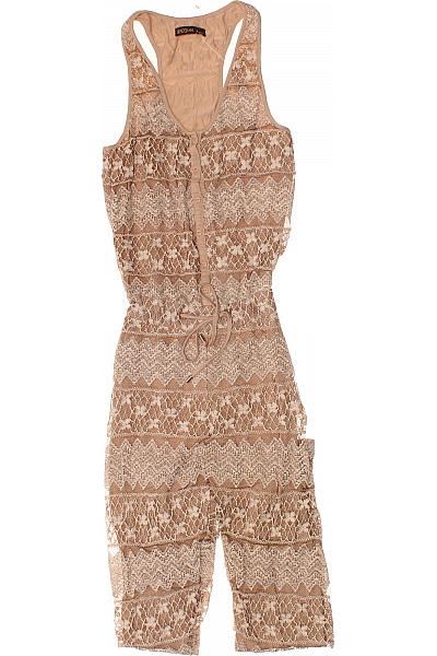 Letní Dámský Overal Zlatý SUPERTRASH Second Hand Vel. XS