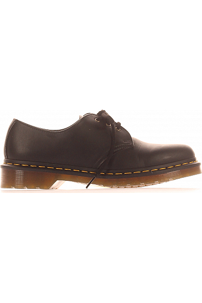 Dámské Polobotky Koženkové Černé Dr.Martens Vel.  40