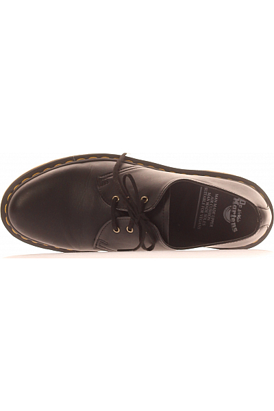 Dámské Polobotky Koženkové Černé Dr.Martens Vel.  40