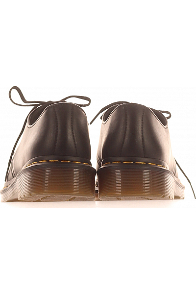 Dámské Polobotky Koženkové Černé Dr.Martens Vel.  40