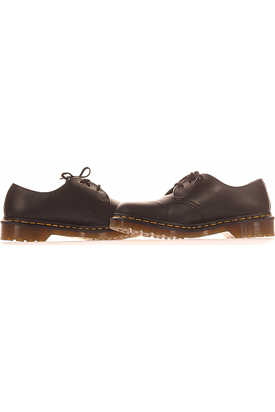 Dámské Polobotky Koženkové Černé Dr.Martens Vel.  40