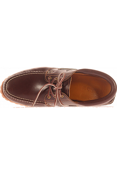 Timberland Pánské Mokasíny Kožené Hnědé Outlet Vel.  43