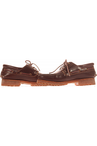 Timberland Pánské Mokasíny Kožené Hnědé Outlet Vel.  43