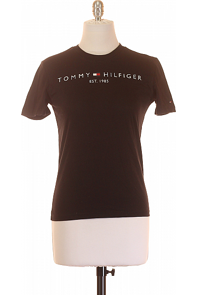 Dívčí Tričko Černá TOMMY HILFIGER