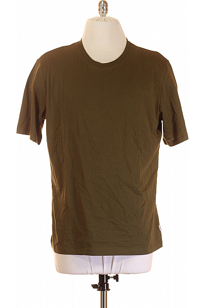 Jednoduché Dámské Tričko Zelené JACK & JONES Vel. XL