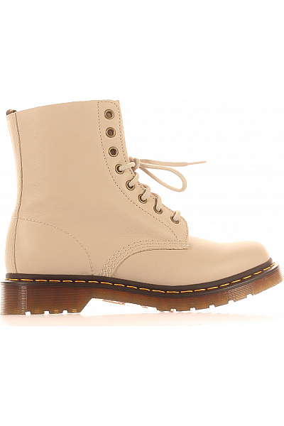 Dr.Martens Dámské Boty Kožené Béžové Vel. 40
