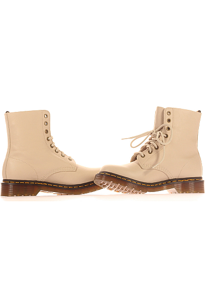 Dr.Martens Dámské Boty Kožené Béžové Vel. 40