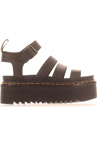Dámské Boty Koženkové Černé Dr.Martens Vel. 38