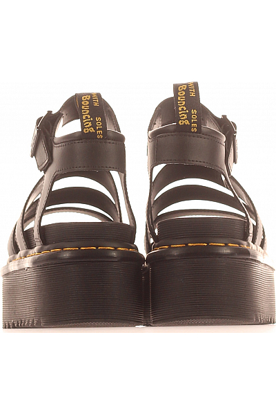 Dámské Boty Koženkové Černé Dr.Martens Vel. 38