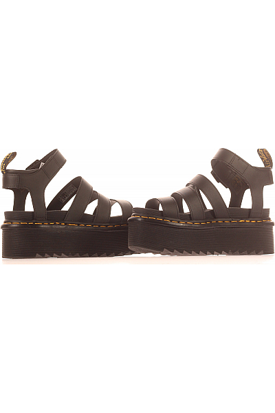 Dámské Boty Koženkové Černé Dr.Martens Vel. 38