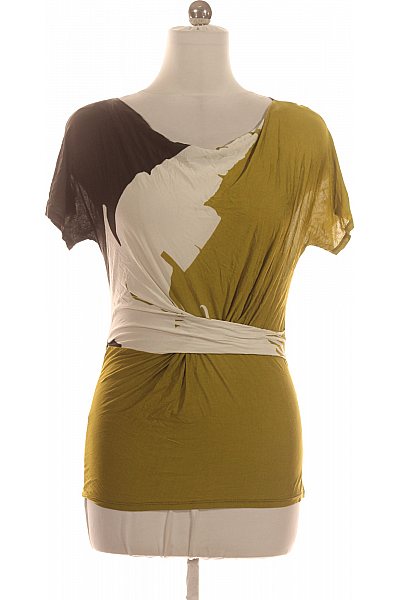 Dámské Tričko Barevné Max Mara Second Hand Vel. M