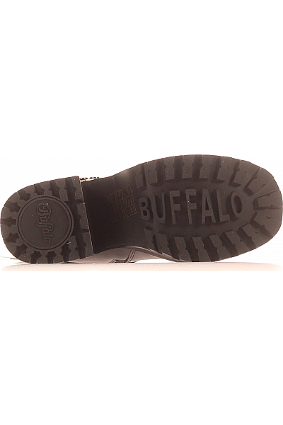 Dámské Boty Koženkové Černé BUFFALO Vel. 39