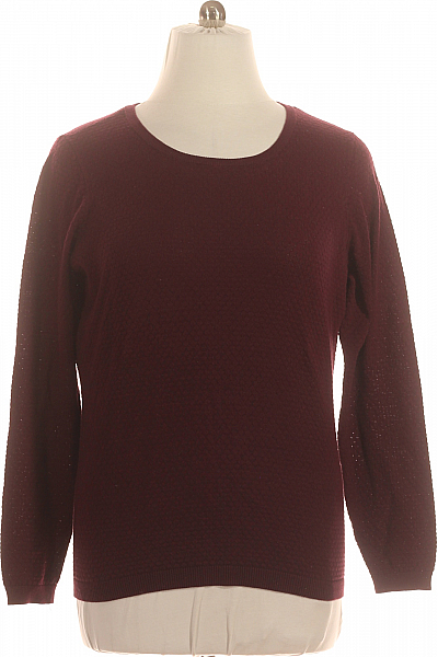 Dámský Svetr Vínový VERO MODA Vel.  XXL