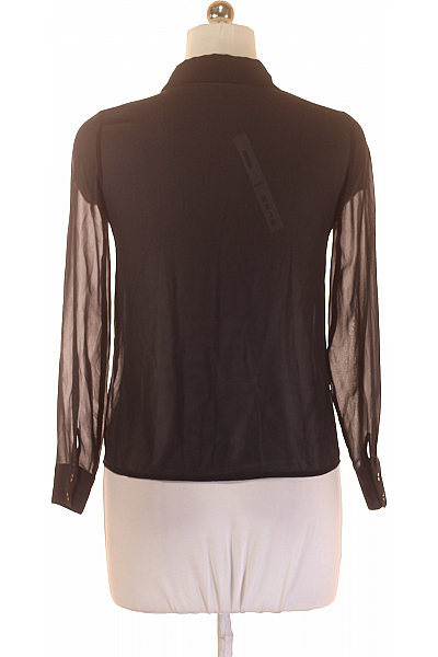 Dámská Košile Černá ZARA Second hand Vel.  XS