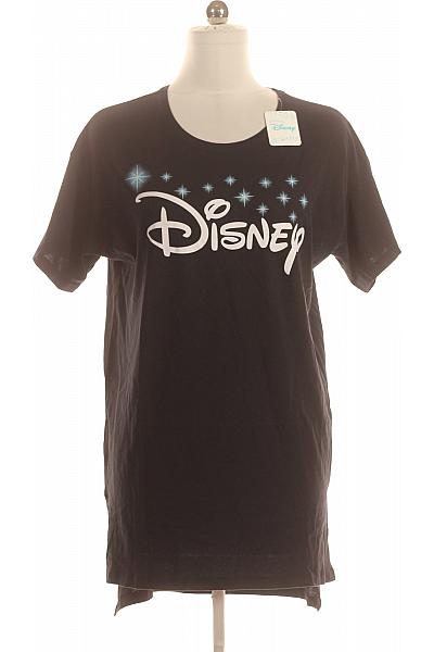 DISNEY Tričkové  Šaty Černé Vel. S