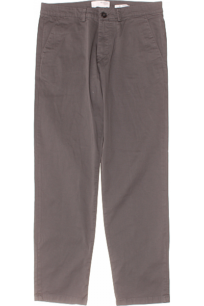SELECTED Pánské Chino Kalhoty Šedé Vel. 34/34