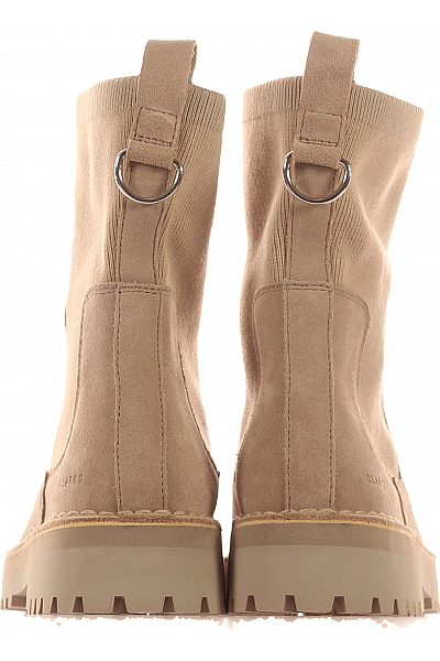 Clarks Dámské Kotníkové Boty Béžové