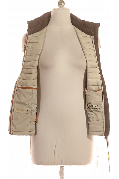 Camel Active Dámská Vesta Hnědá Outlet Vel.  38