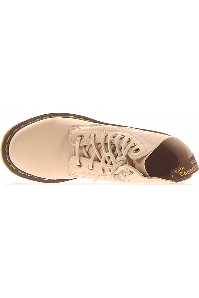 Dámské Kotníkové Boty Kožené Bílé Dr.Martens Vel. 38