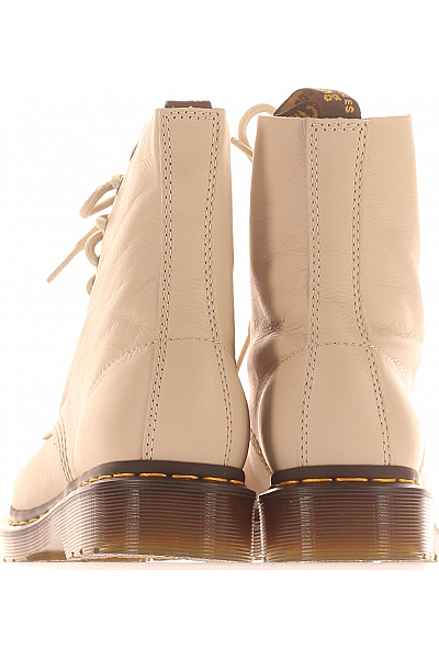 Dámské Kotníkové Boty Kožené Bílé Dr.Martens Vel. 38