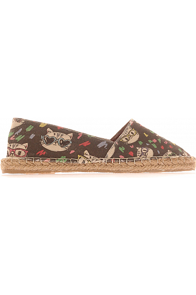 Dámské Espadrilky Šedé Outlet Vel. 40