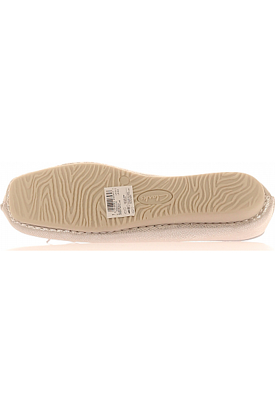 Dámské Boty Kožené Stříbrné Clarks Vel. 39