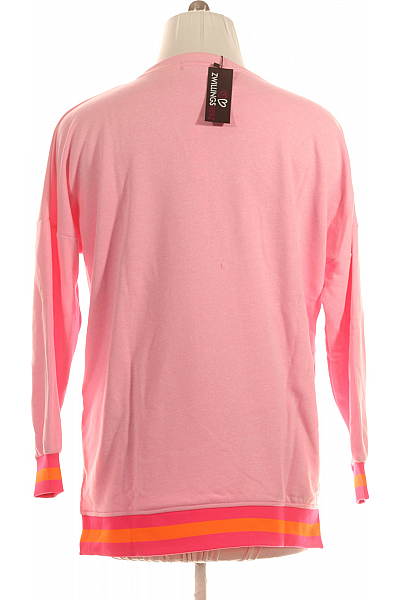 Zwillingsherz Dámská Mikina Růžová Vel. L/XL
