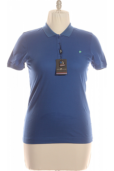 Denim Culture Dámské Polo Tričko Modré