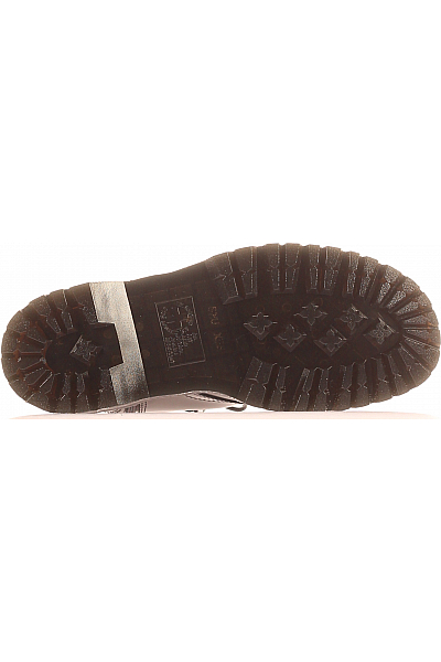 Dámské Boty Koženkové Černé Dr.Martens Outlet Vel. 42