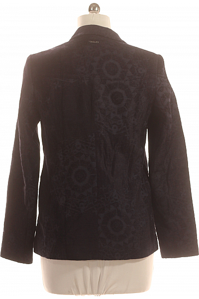 DESIGUAL Teplé Dámské Sako Modré Vel.  38