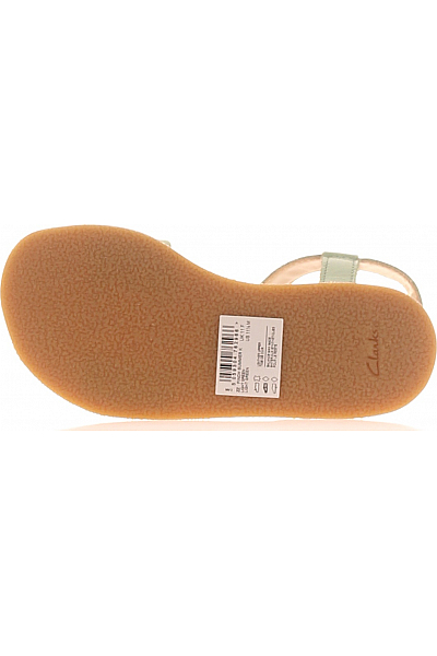 Clarks Dětské Dívky Boty Zelené Outlet Vel. 29