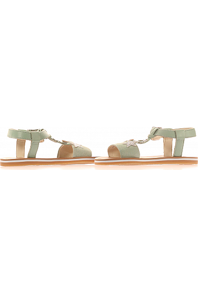 Clarks Dětské Dívky Boty Zelené Outlet Vel. 29