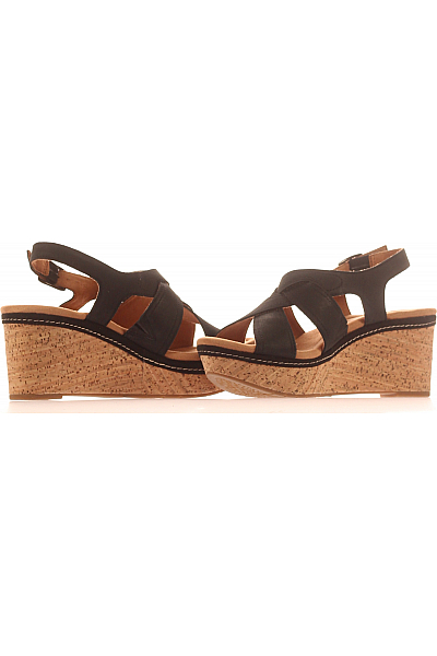 Clarks Dámské Sandály Chybí štítek Černé