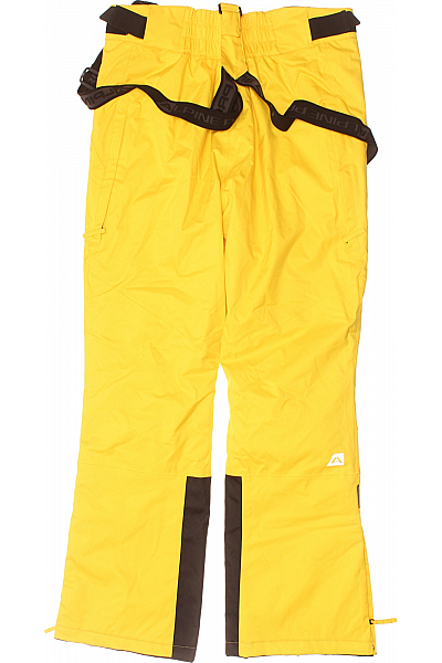 Pánské Lyžařské Kalhoty Žluté ALPINE PRO Outlet Vel. L