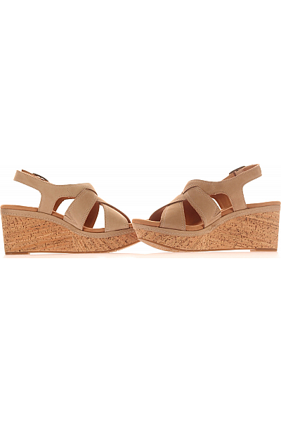 Dámské Boty Hnědé Clarks Outlet Vel. 39