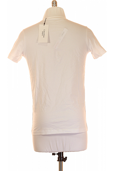 Pánské Tričko Bílé Calvin Klein Vel. M