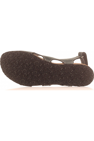Comfortfusse Dámské Sandály Kožené Modré Vel. 38