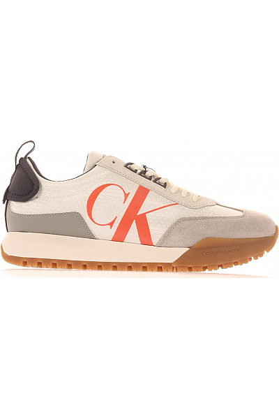 Pánské Boty YM0YM00417 Bílé Calvin Klein Outlet Vel.  41