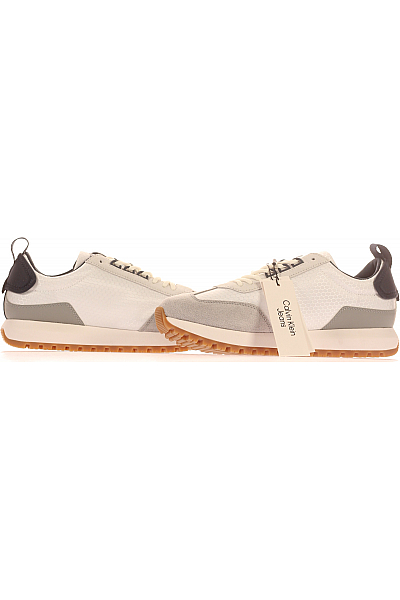 Pánské Boty YM0YM00417 Bílé Calvin Klein Outlet Vel.  41