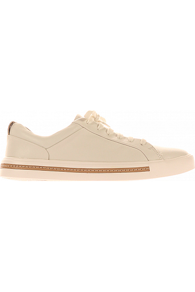 Clarks Dámské Tenisky Un Maui Lace Bílé