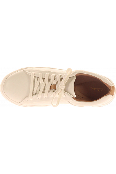 Clarks Dámské Tenisky Un Maui Lace Bílé