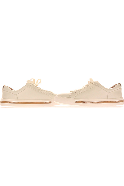 Clarks Dámské Tenisky Un Maui Lace Bílé
